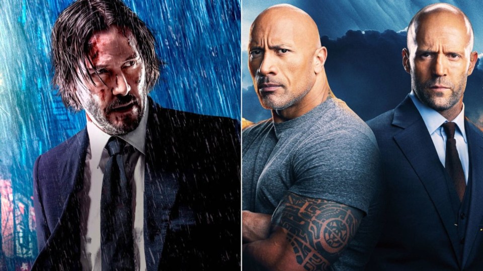 John Wick 3 a Rychle a zběsile: Hobbs a Shaw